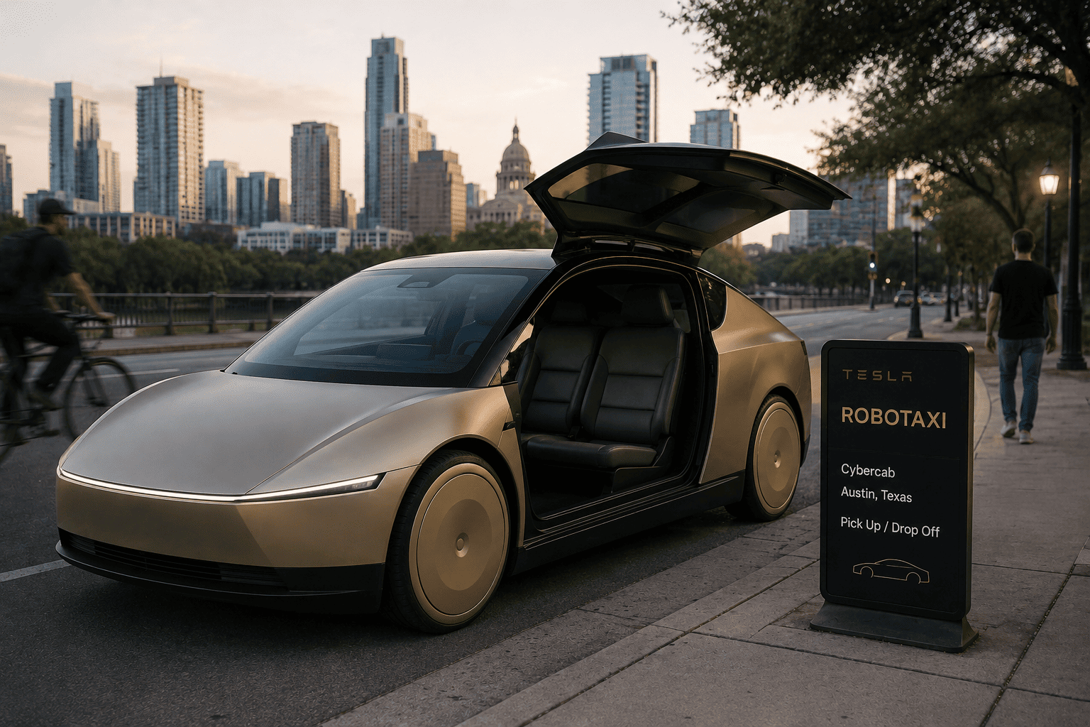 États-Unis : Tesla préparerait le lancement de son robotaxi sans volant
